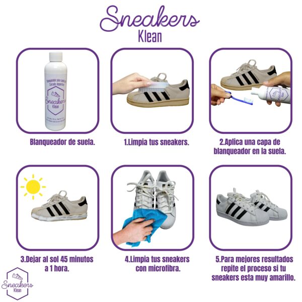 SNEAKERS KLEAN | Esponjas y blanqueador - Image 2